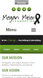 Mobile Screenshot of meganmeierfoundation.org